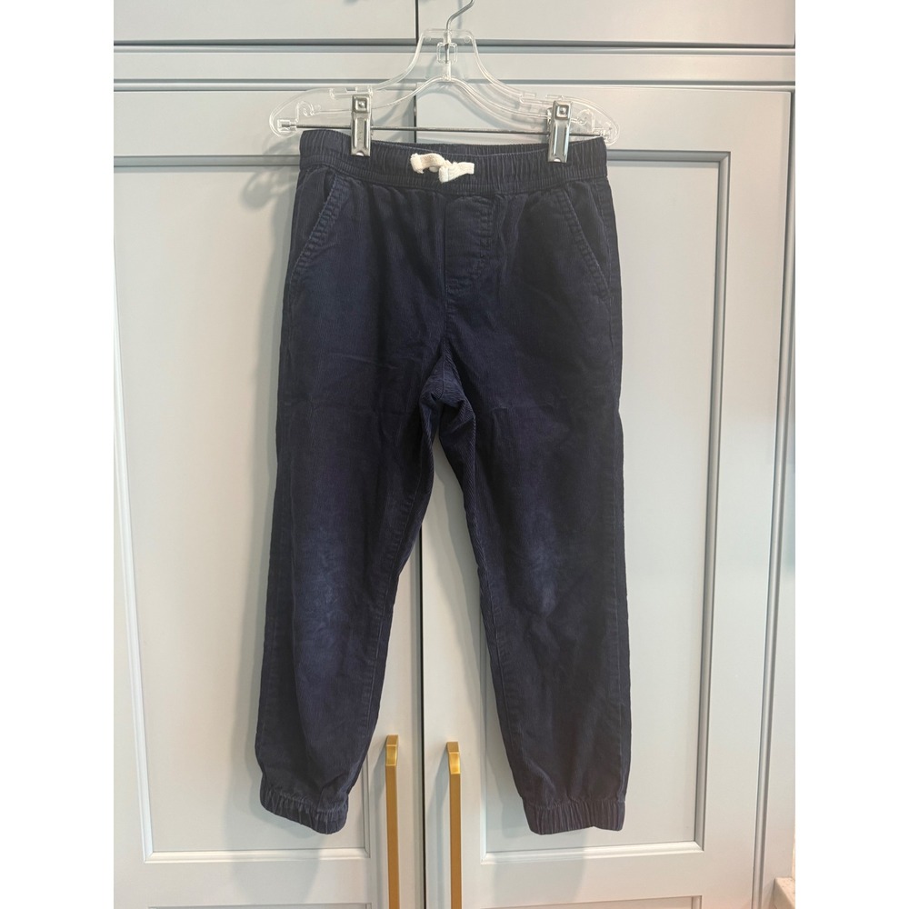 Janie and Jack Boys Navy Blue Corduroy Jogger Pants Sz 5 alpine sensory soft